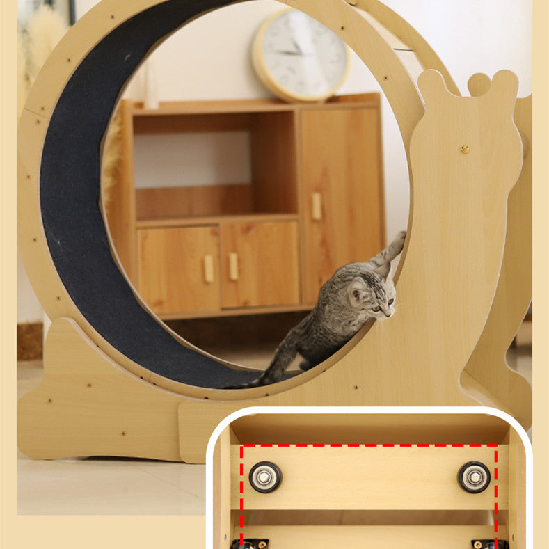 Roue d’Exercice Silencieuse pour Chat